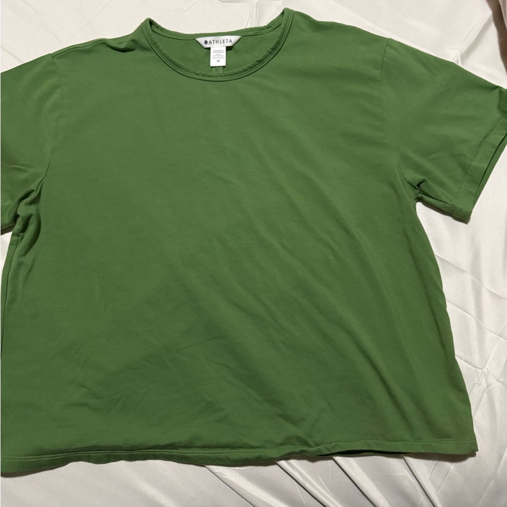 Athleta Forest Green Tee